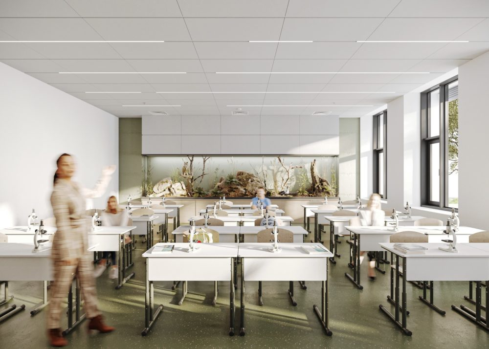 Смотрите, какую школу и садик построят в Буче. Проект разработали украинские и литовские архитекторы